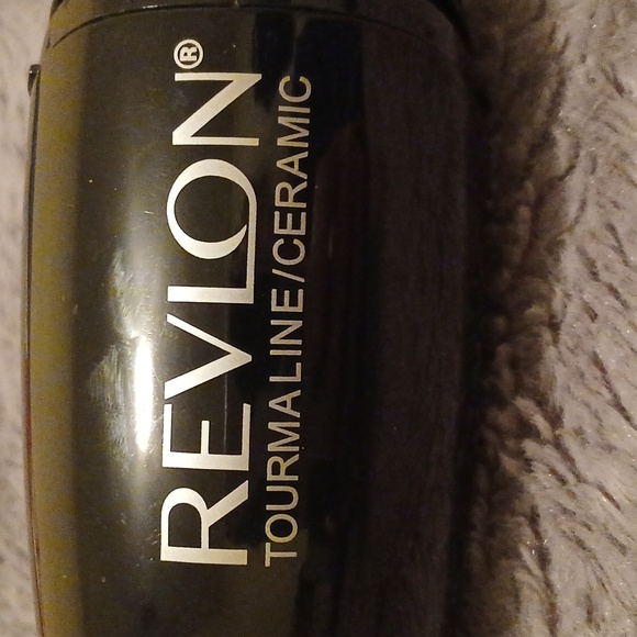 REVLON RV444 Hair Dryer Hot Air Styler Hair Brush Curling Iron Barrel Rotates - Picture 3 of 4